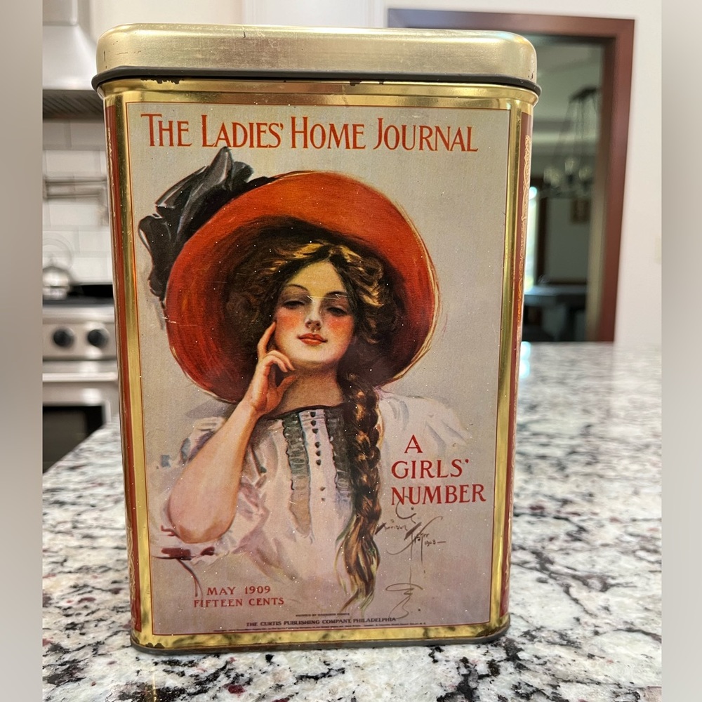 Vintage Ladies home Journal Tin May 1905